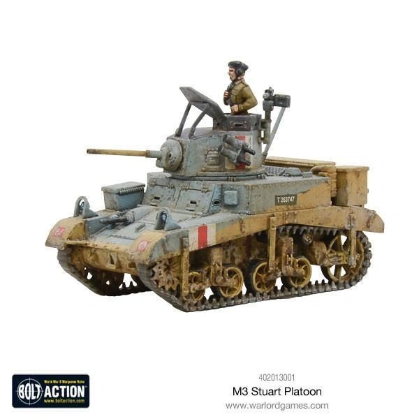 Bolt Action – M3 Stuart Platoon