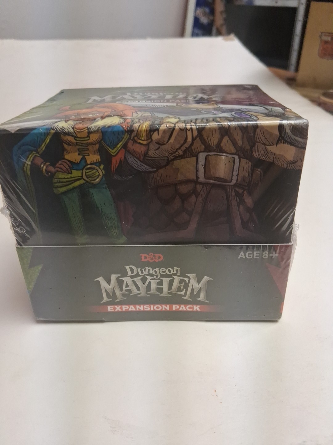 D&D Dungeon Mayhem 8 Expansion Packs Card Game Battle Baldur Gate FREE SHIPPING