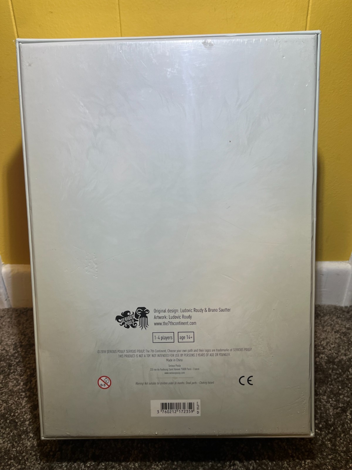 LOT – The 7th Continent board game + What Goes Up expansion NEW, NIS