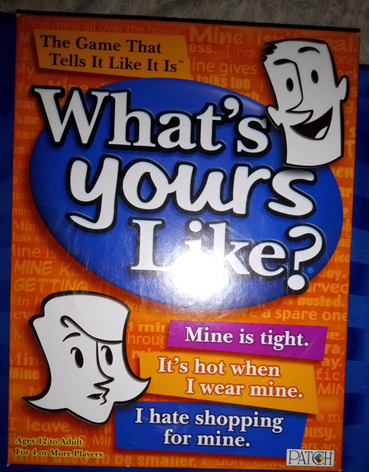What’s Yours Like? The Game That Tells It Like It Is; Party Game