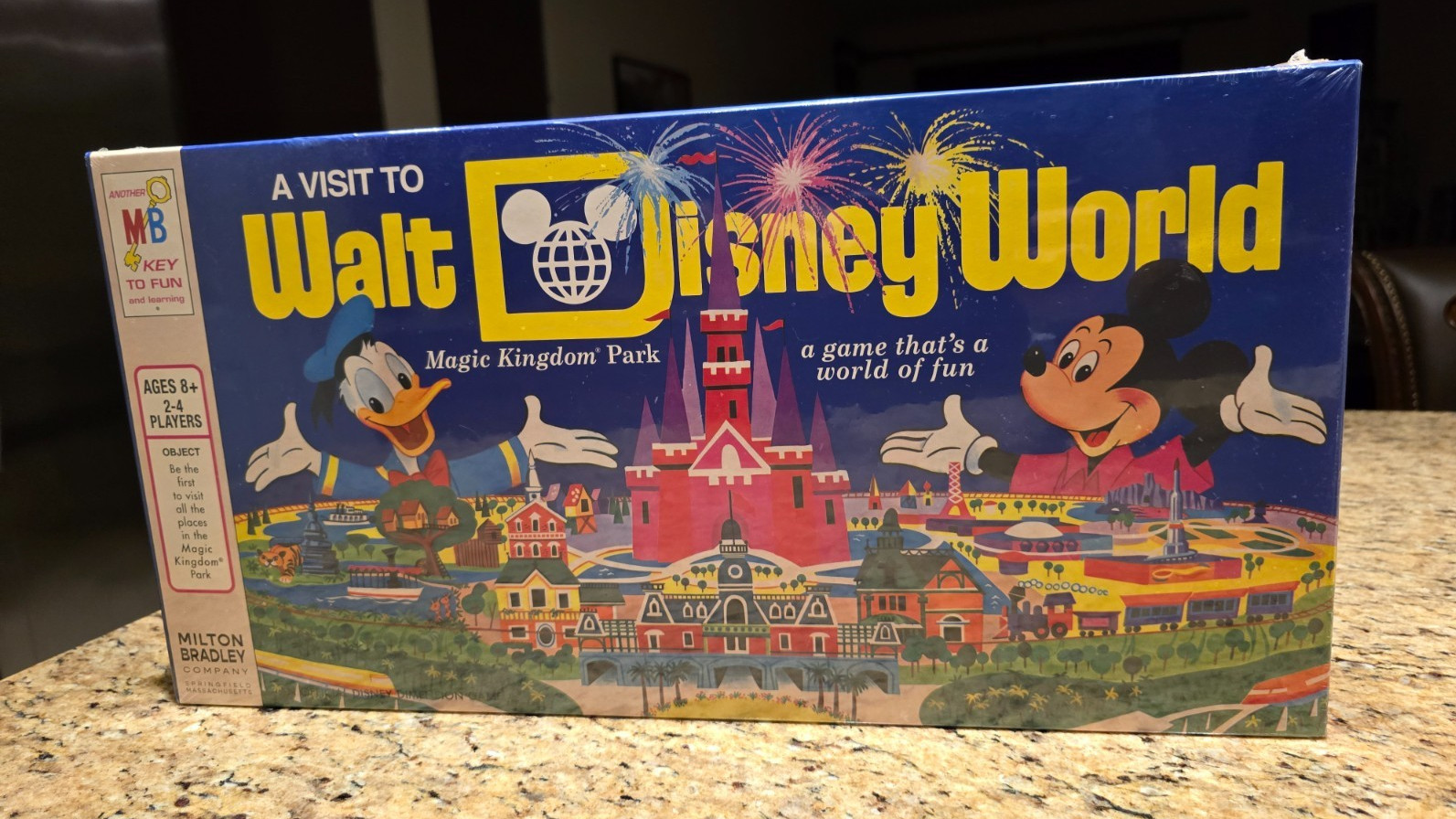 Disney Parks Board Game A Visit To Walt Disney World Magic Kingdom Park 2021