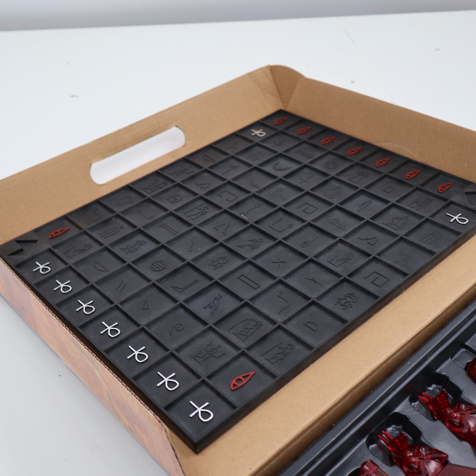 Laser Khet 2.0 Board Game Strategy Mensa 100% Complete Tested with New Batteries