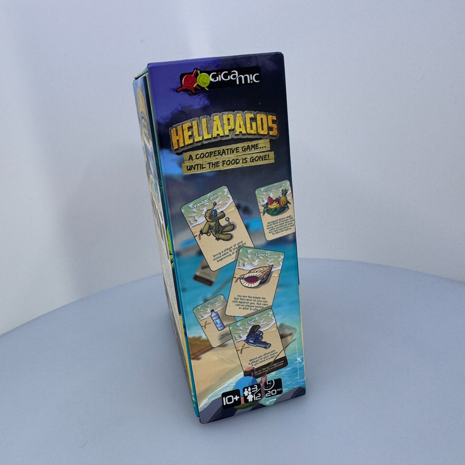 Hellapagos Board Game Gigamic 2017 Complete