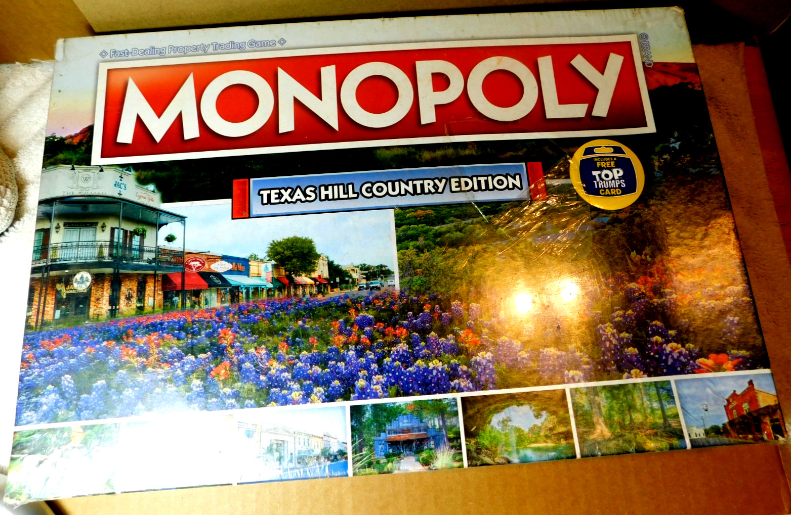 Hasbro, Inc.~Monopoly 2023 Texas Hill Country Edition Ages 8 Years & Up NEW!!