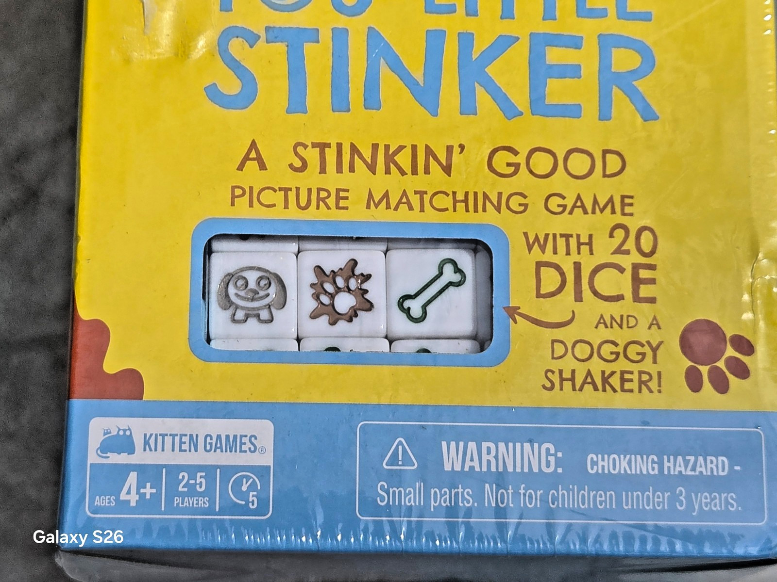 You Little Stinker Picture Matching Game Ages 4+ – Strategy Problem Solving Math
