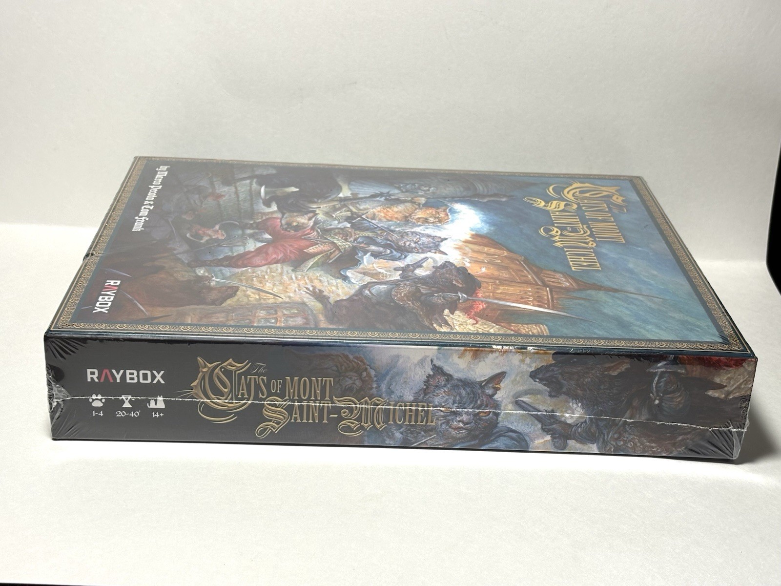 The Cats of Mont Saint-Michel Board Game Raybox Marco Pecota Tom Frank New