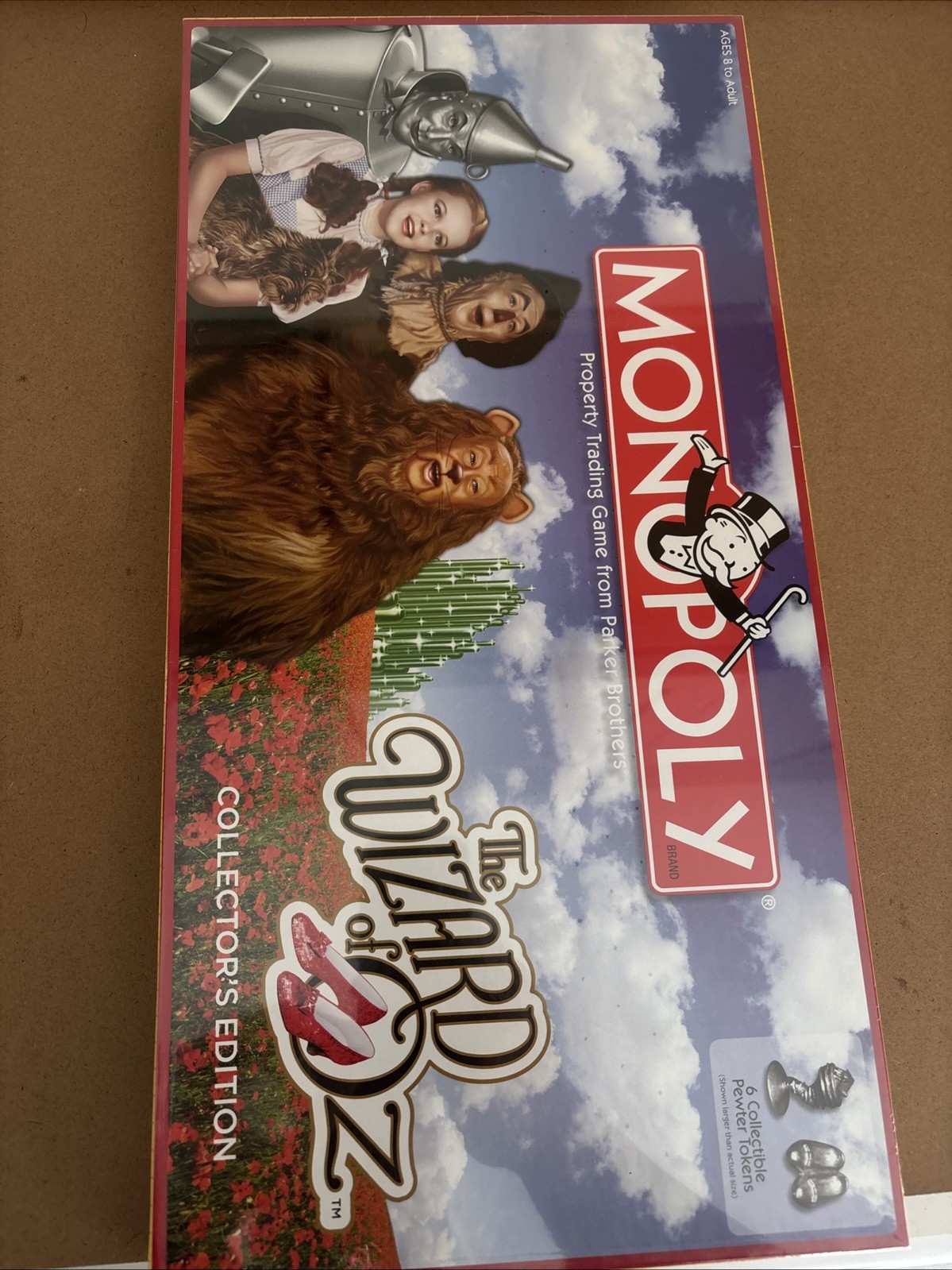 NIB Sealed Monopoly “The Wizard of Oz” Board Game 2008 Collector’s Edition