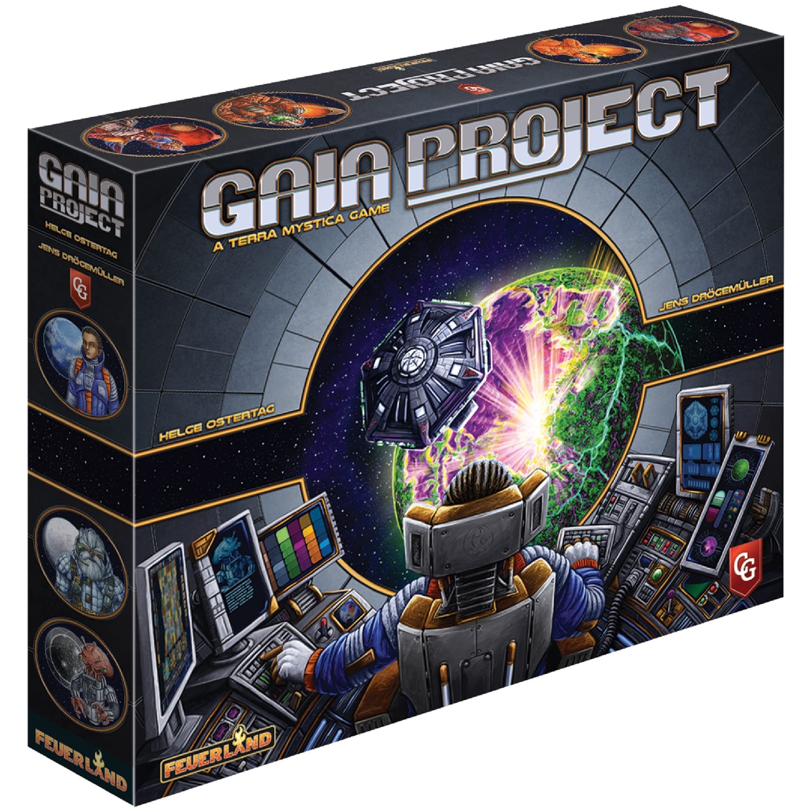 Capstone Games Gaia Project Strategy Board Game – 1 to 4 Players Ages 14 and Up