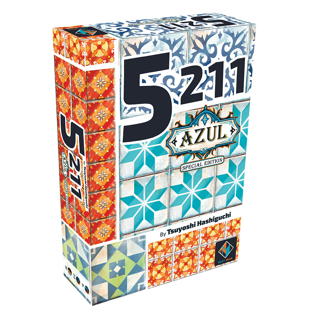 5211 – Azul Edition – Next Move Games Board Game New!