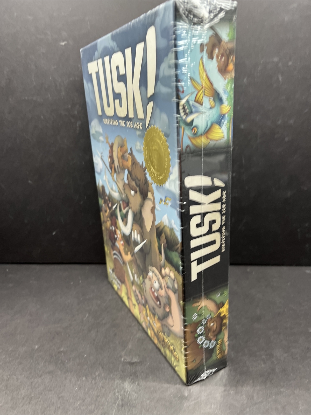 Gale Force 9 Tusk Surviving The Ice Age Boardgame – New, Sealed!