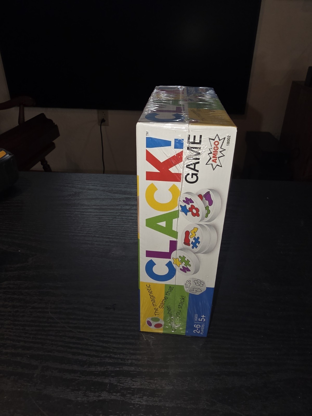 Clack! Magnet Game – Magnetic Stacking Game For Kids and Families Ages 5+ Amigo