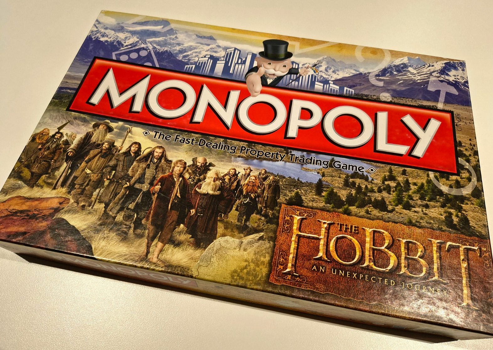 Monopoly The Hobbit an Unexpected Journey Board Game – COMPLETE