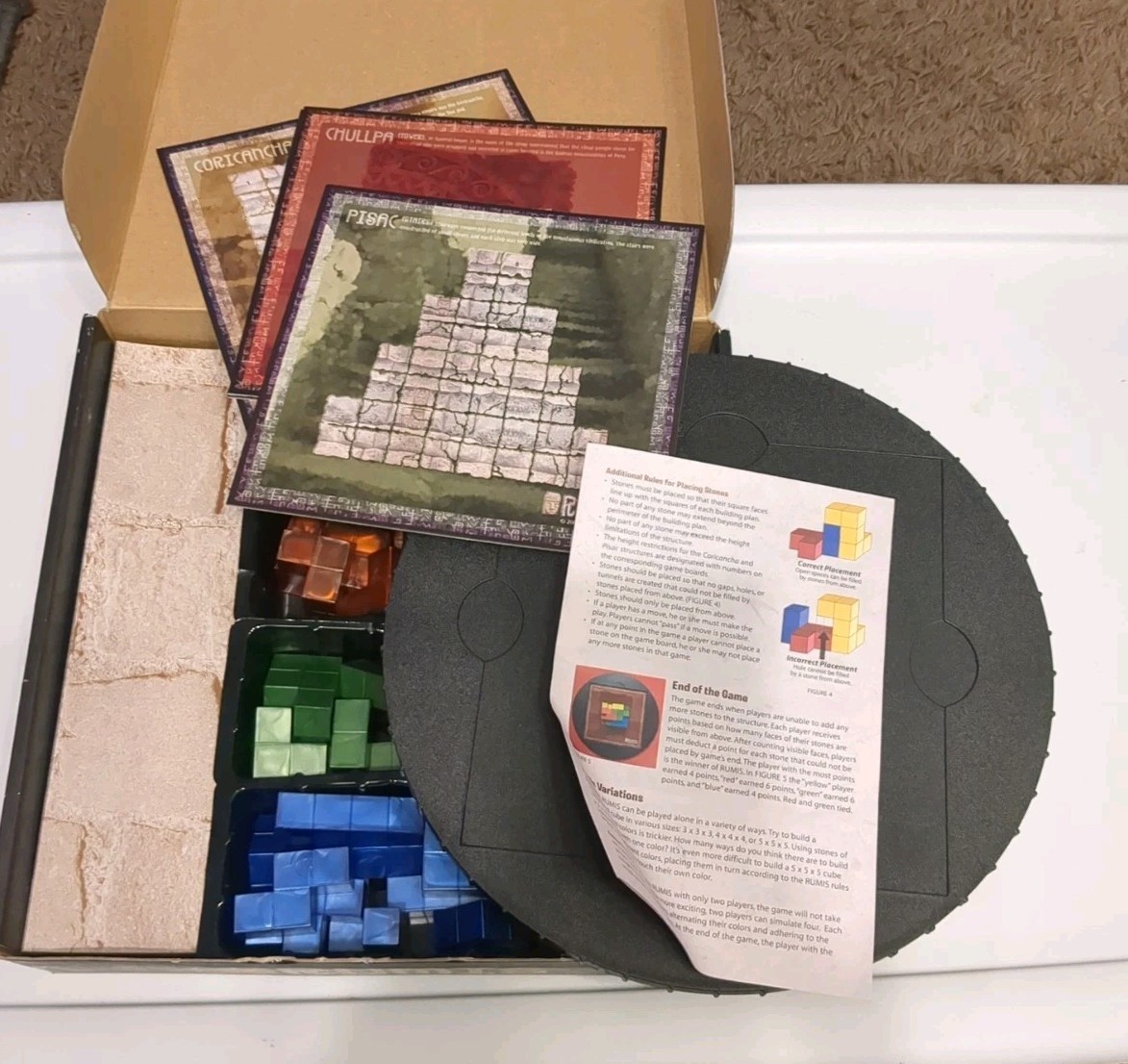 Educational Insights Rumis (Board Game, 2004). Used.