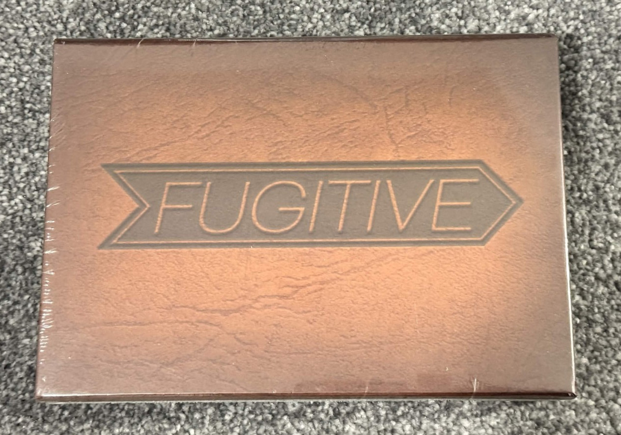 Fugitive Board Game – Tim Fowers – 1st Edition 2016 – COMPLETE AND SEALED