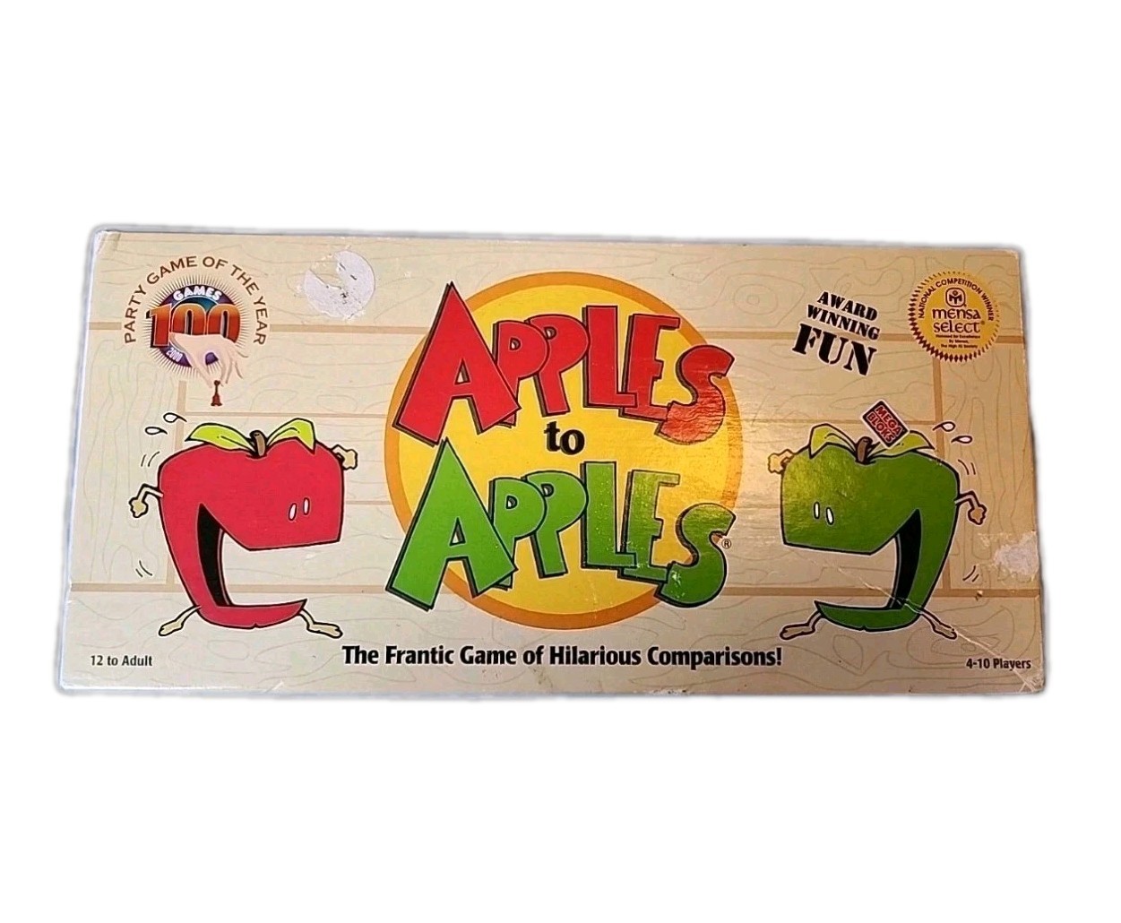 Vintage Apples to Apples Game 2001 Award Winner Party Game +12 Yrs Fun Complete