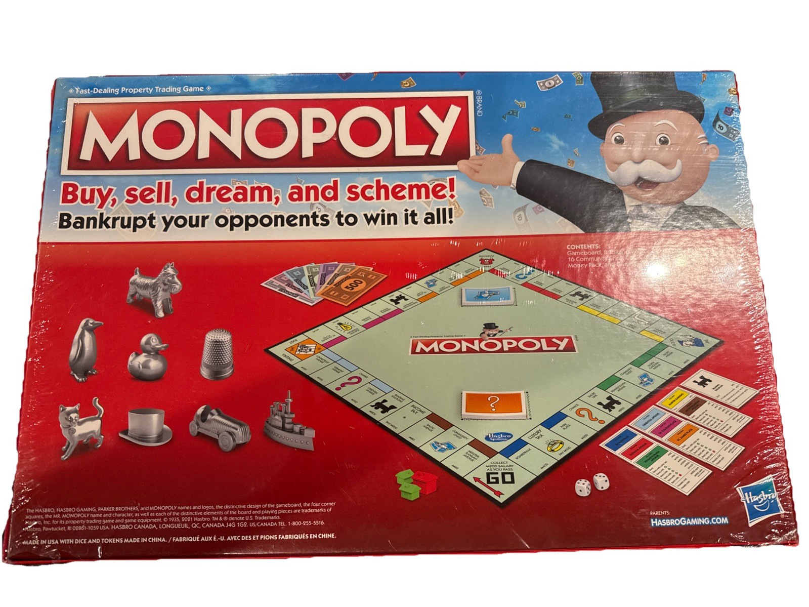 Monopoly Game – Family Board Games for 2 to 6 Players & Kids, BRAND NEW, SEALED!