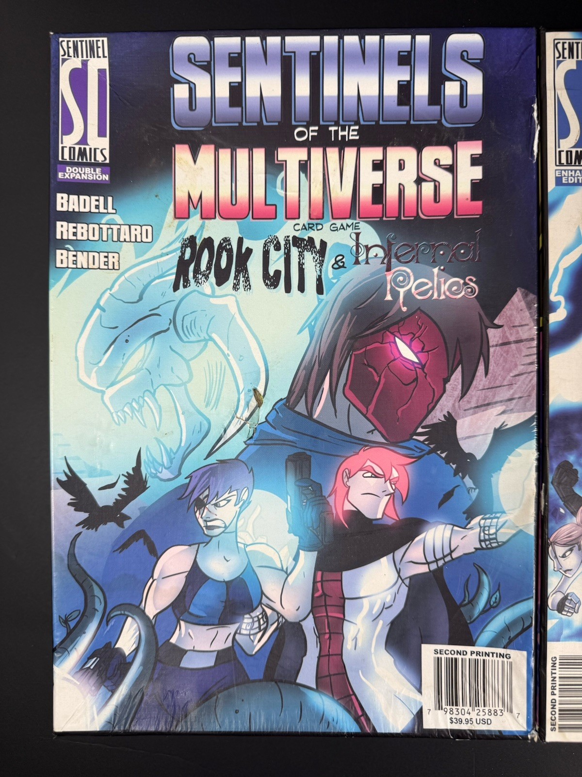 Sentinels of the Multiverse, Rook City & Infernal Relics + Vengeance Card Games