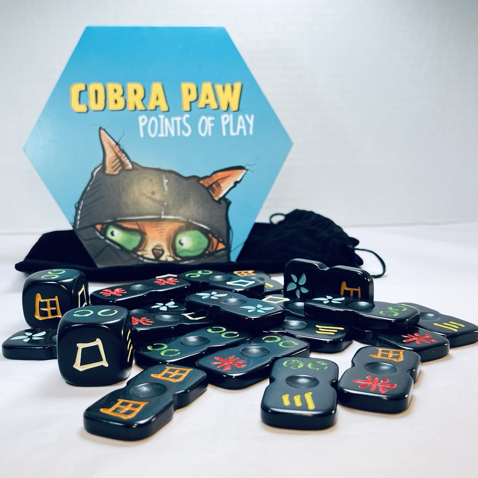 Cobra Paws Ninja Tile Game Bananagrams Master Meow Clawfuku Cat Ninja – Complete