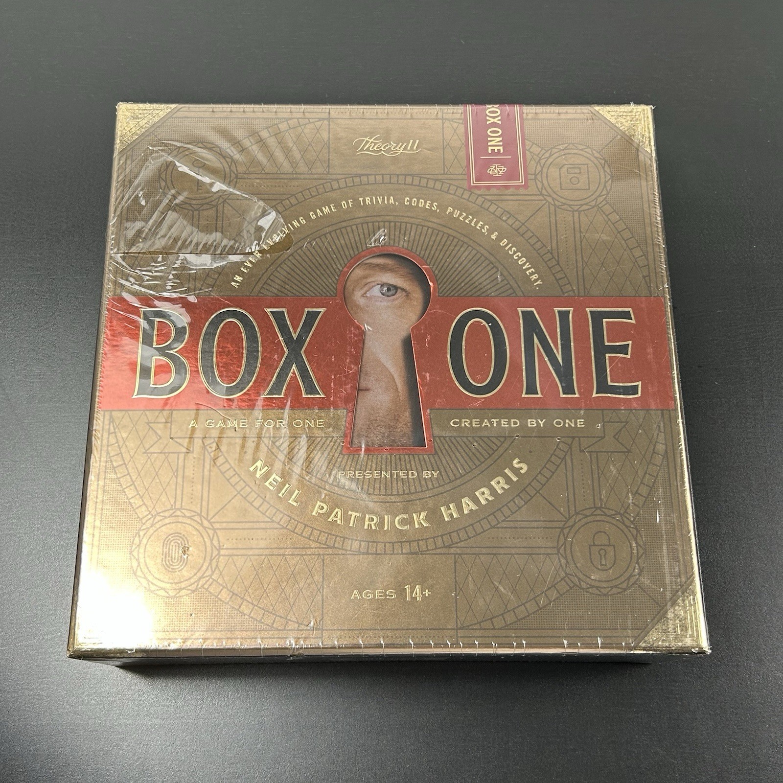 Box ONE Board Game Presented by Neil Patrick Harris theory11 2020