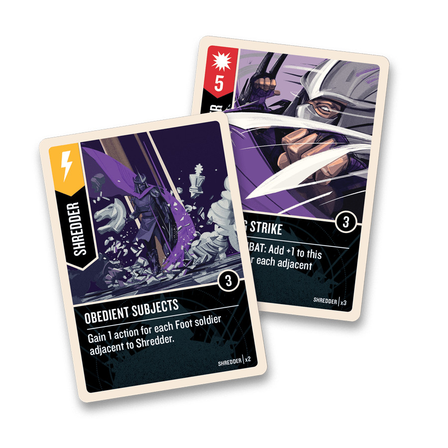 Unmatched Shredder vs Krang Hero Deck Expansion TMNT Restoration Games REO9322
