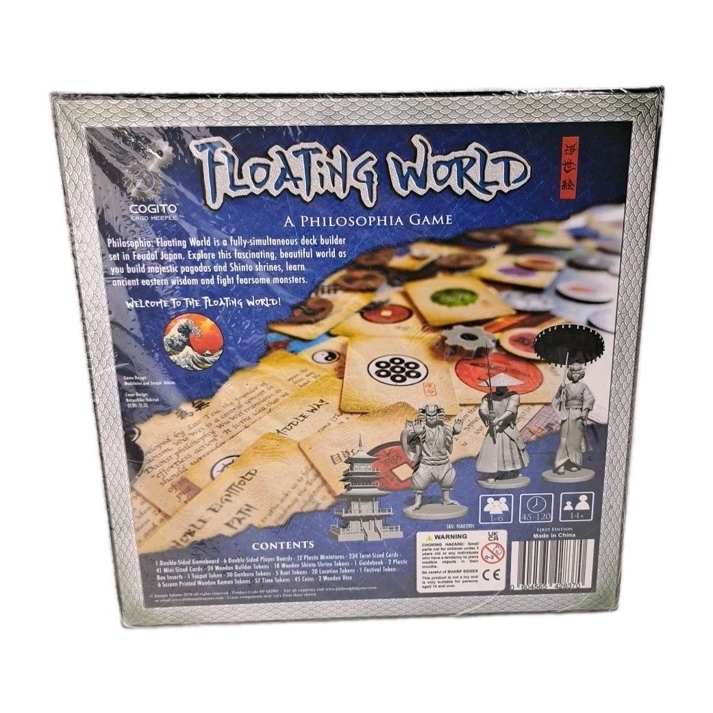 Floating World Board Game Cogito Ergo Meeple Strategy Game 1 To 6 Players