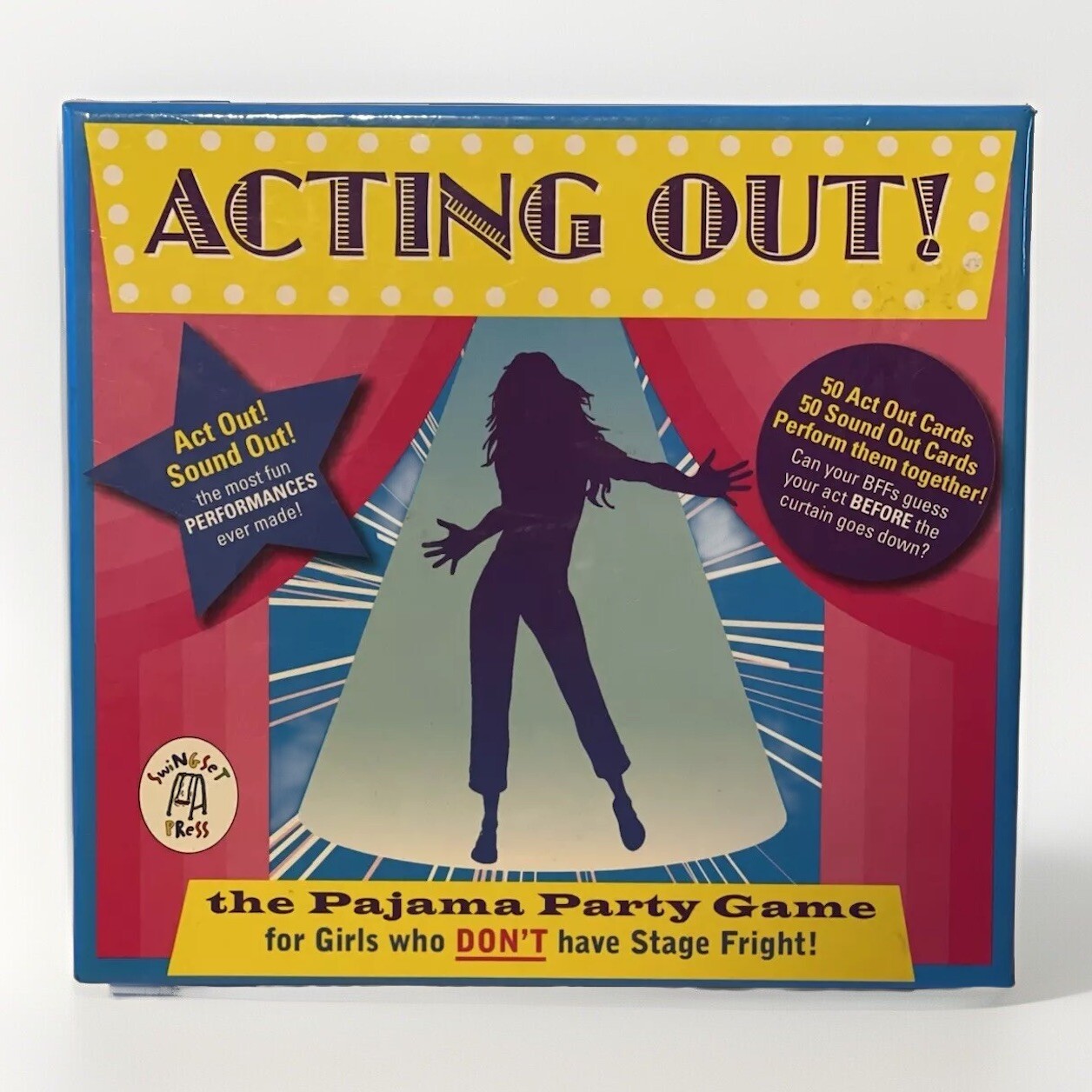 Acting Out! The Pajama Party Game For Girls Who Don’t Have Stage Fright Complete