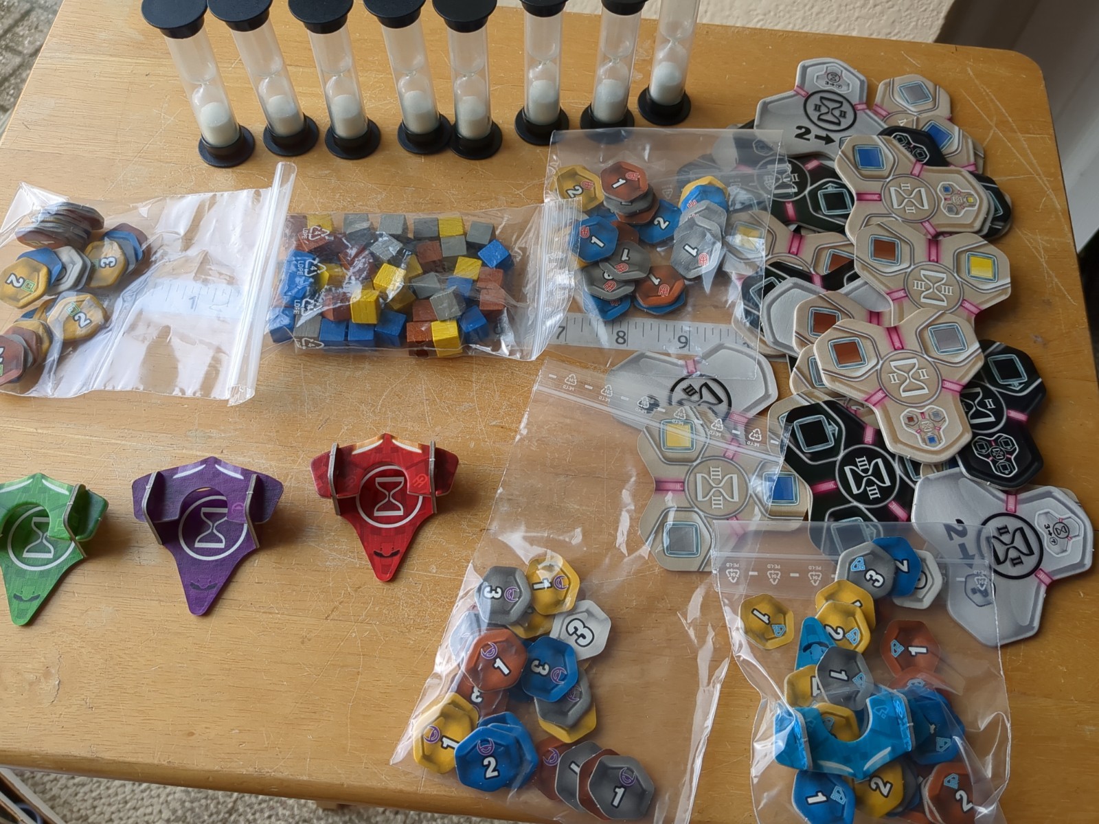 Time N Space Board Game, by Stronghold Games, Tobias Stapelfeldt, 2013