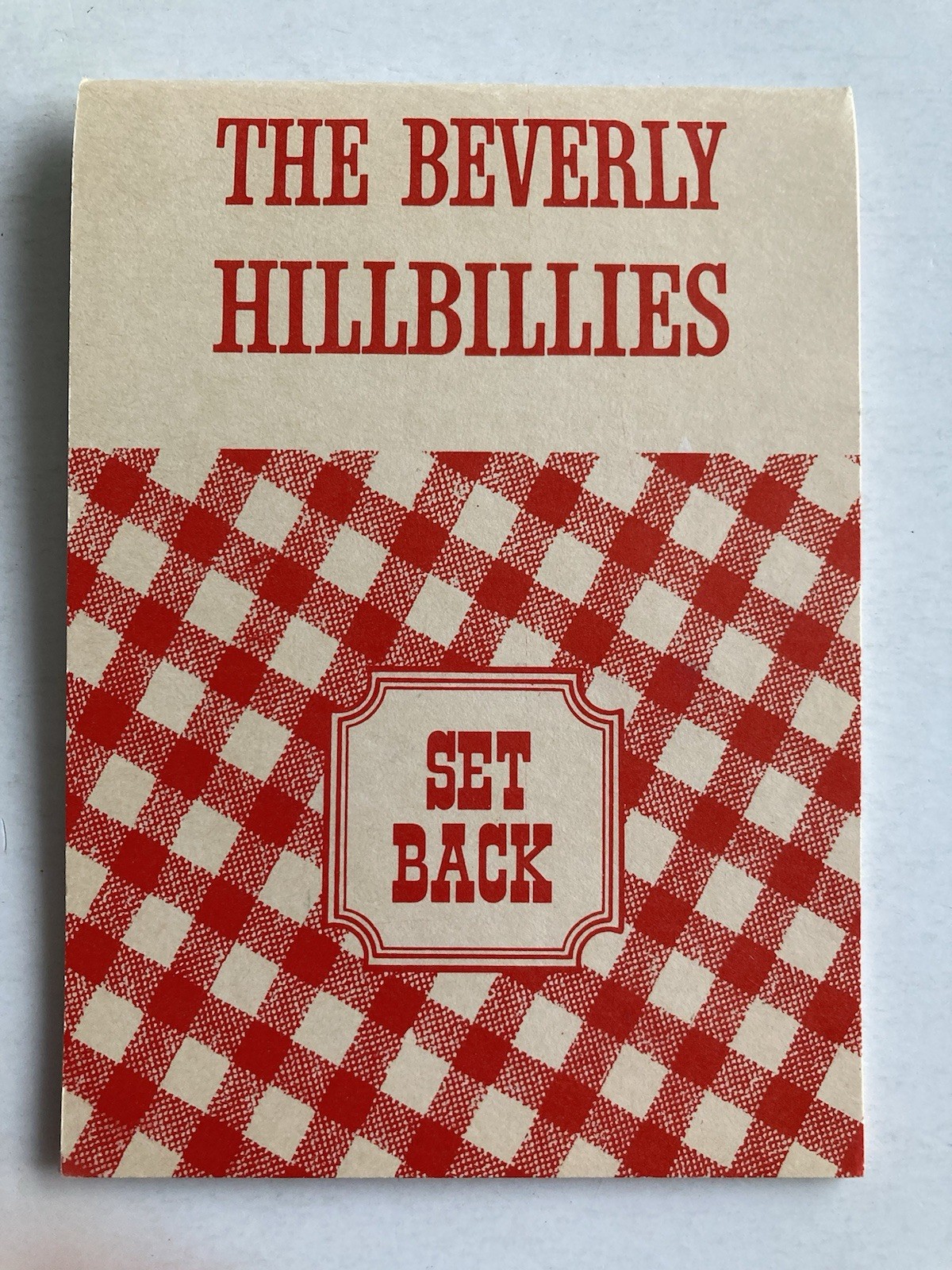 Vintage Milton Bradley The Beverly Hillbillies Card Game (No Chips or Dice)