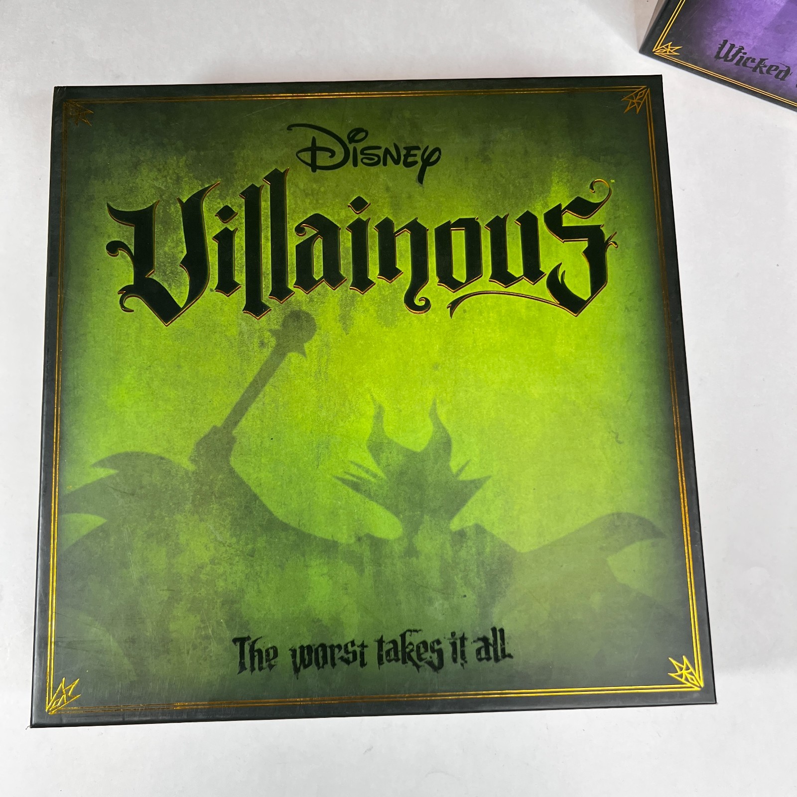 Disney Villainous Game Lot The Worst Takes It All & Wicked to the Core Sealed