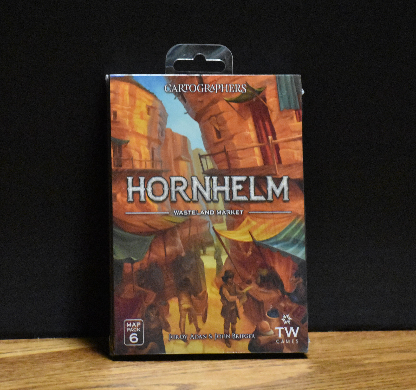 Thunderworks Games – Cartographers: Hornhelm: Wasteland Market Map Pack 6