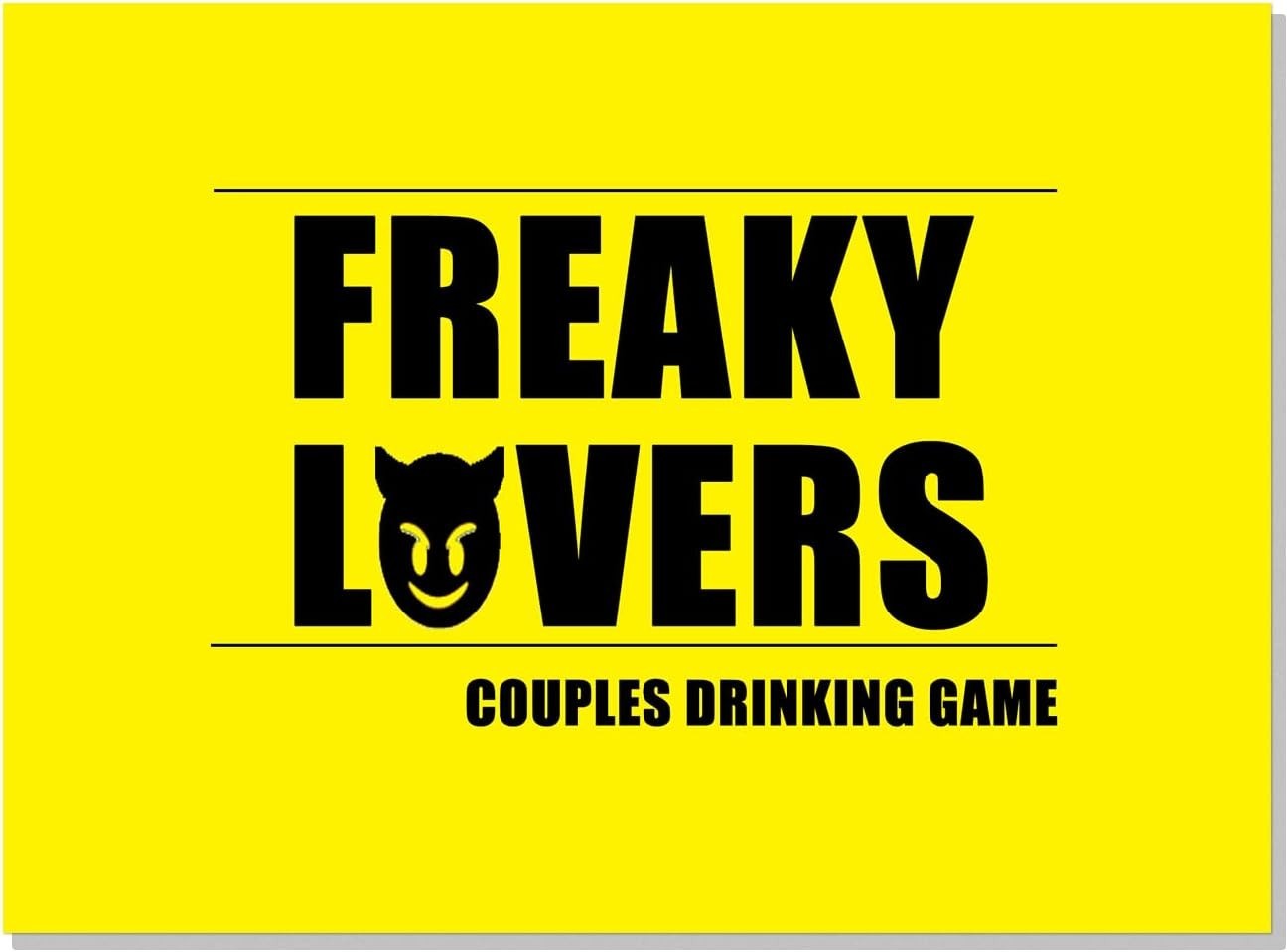 Couple Drinking Game for Date Night to Your Freak, Fun Couple Game for Roman…