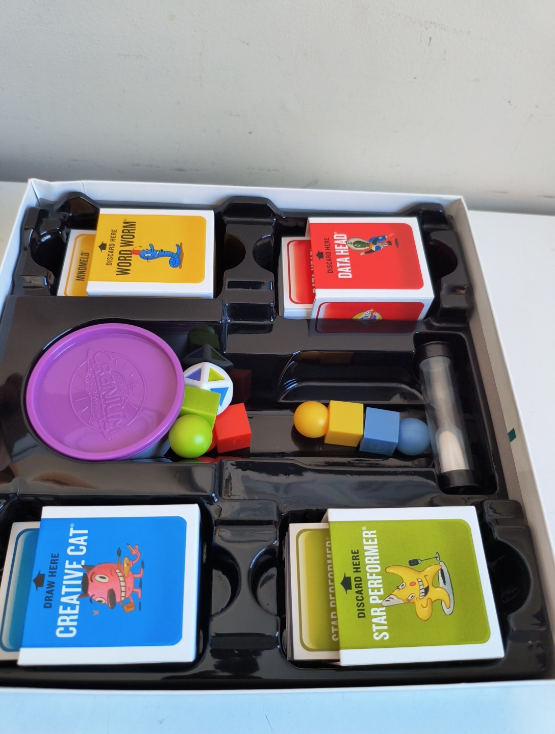 Cranium 3-in-1 Game Board (2009) Complete Good Used Condition Hasbro Creative
