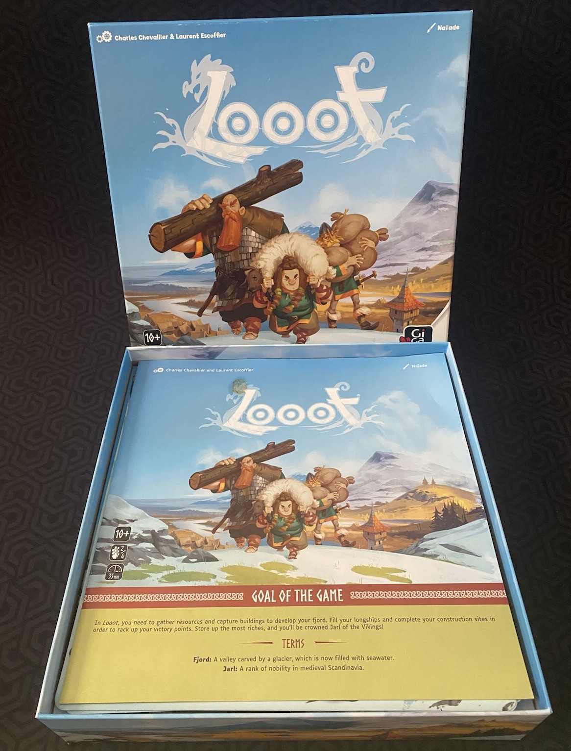 Looot Board Game Fun, Family Game for Kids and Adults Hachette Vikings Norway