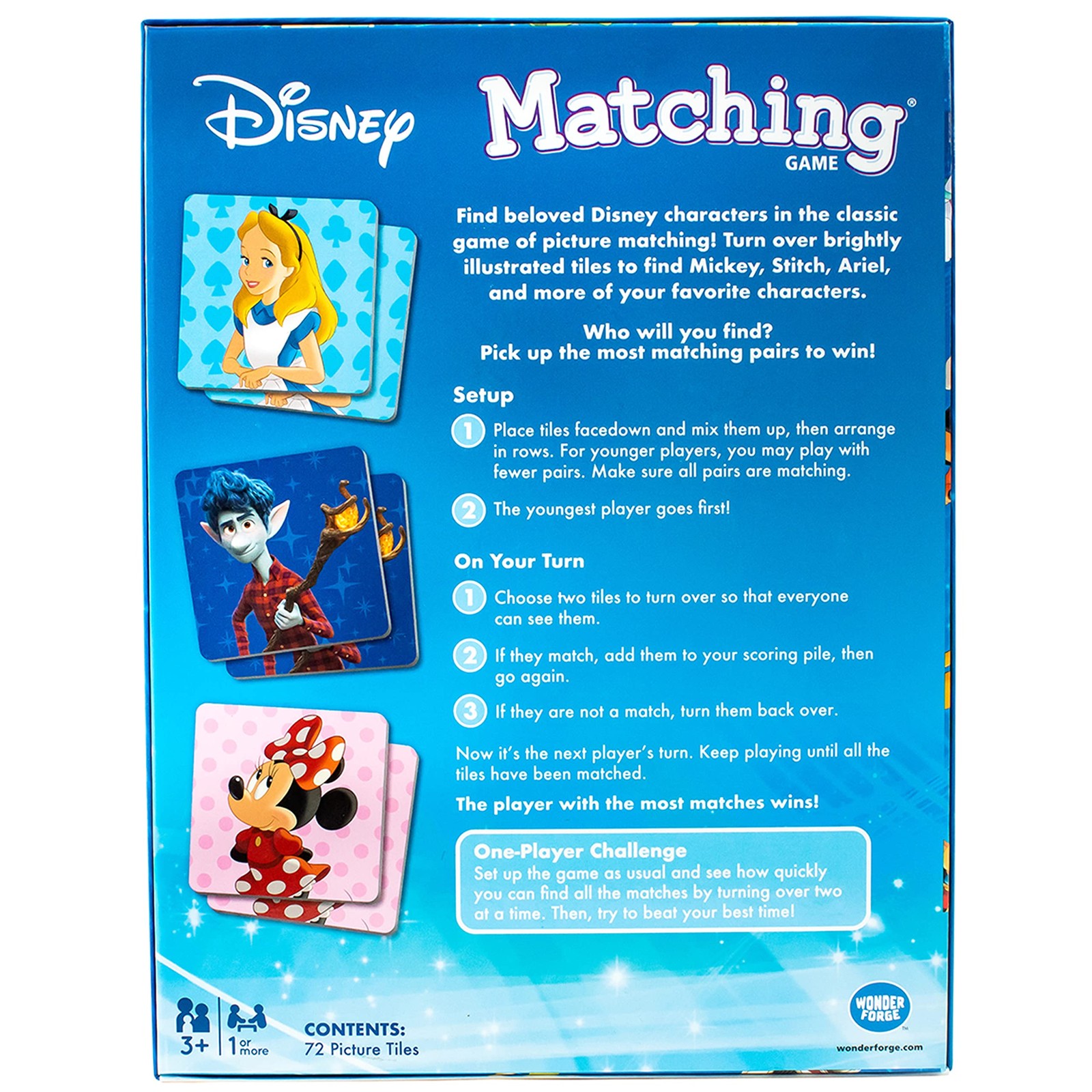 Wonder Forge Disney Classic Characters Matching Game for Boys & Girls Age 3 to 5