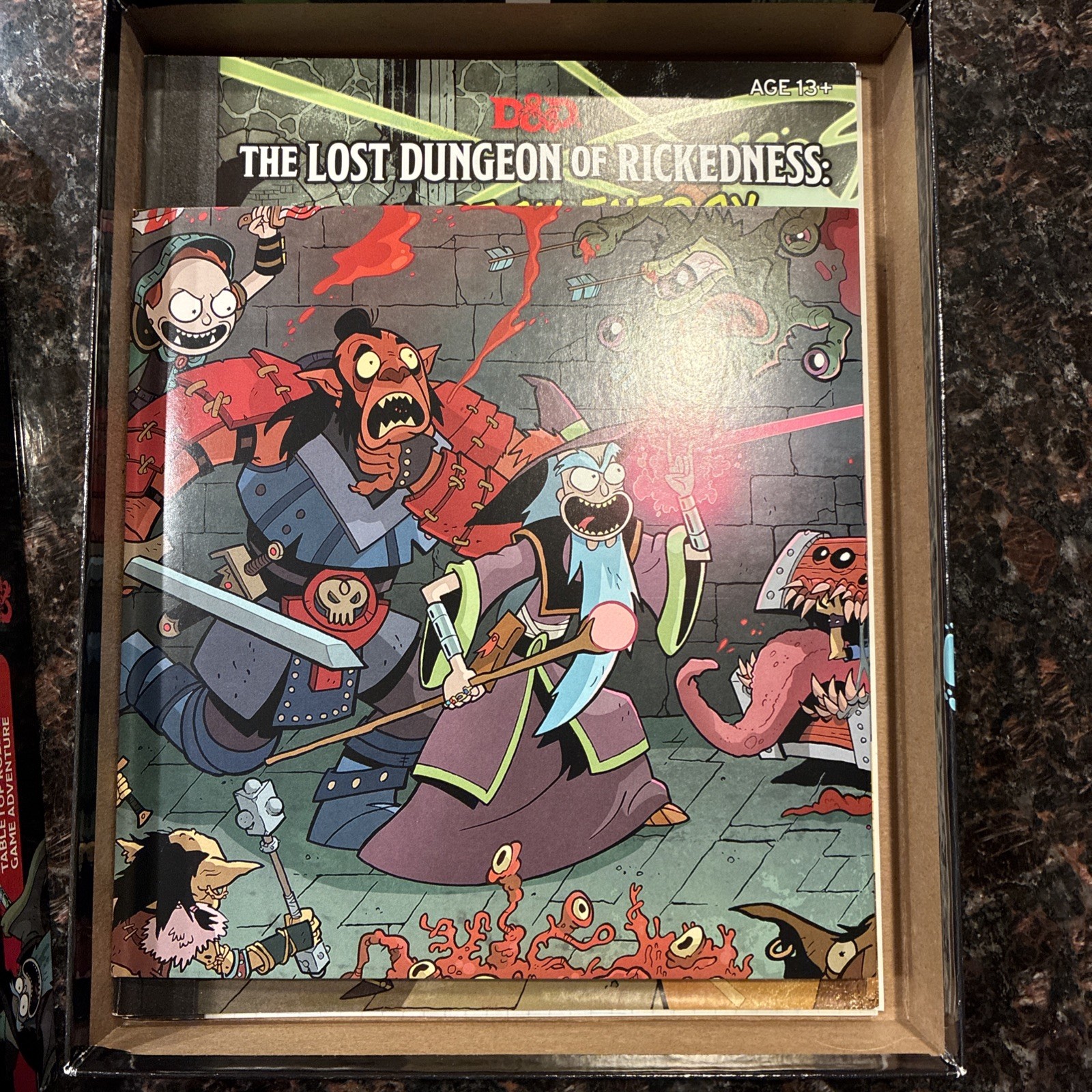 Dungeons And Dragons VS Rick And Morty D&D Tabletop Role Playing Game *No Dice