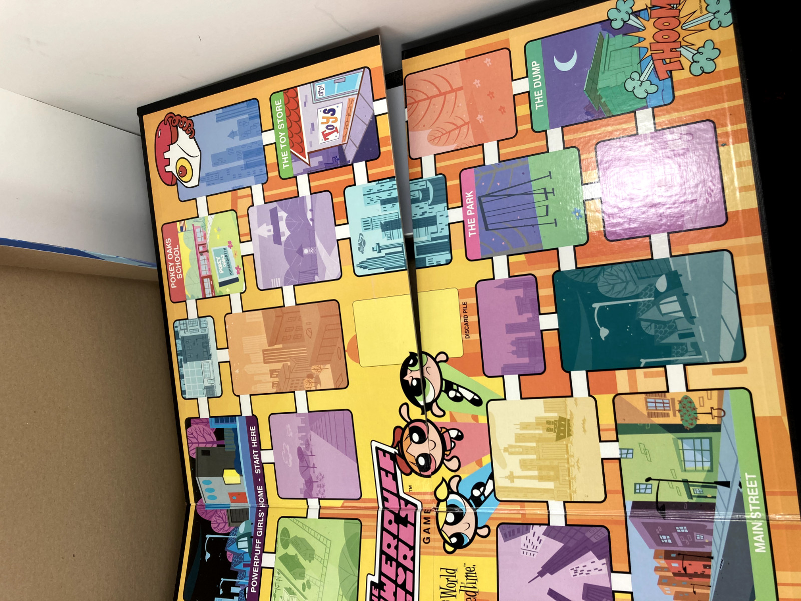 2000 Power Puff Girls Board Game Cartoon Network