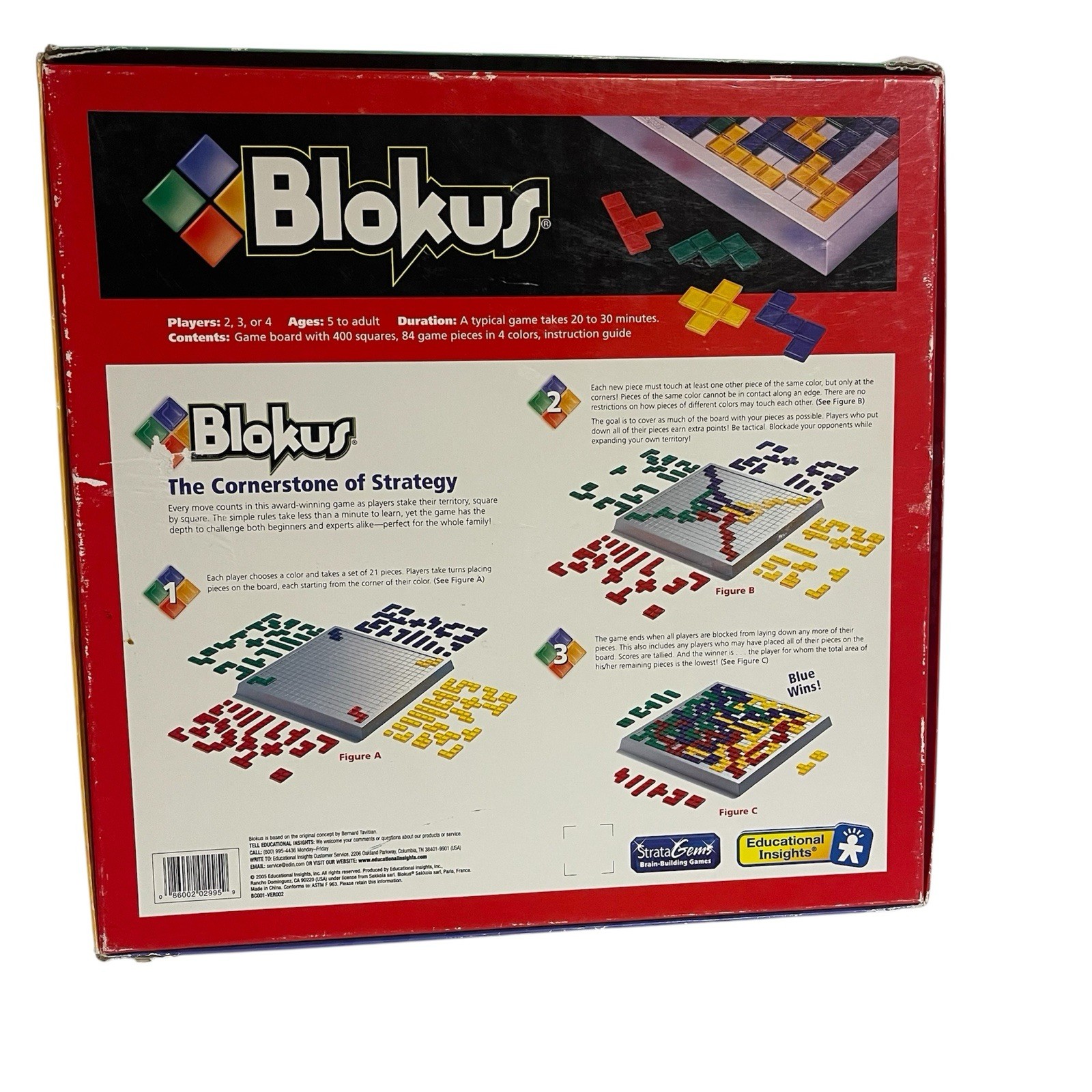 Blokus A Strategy Game for the Whole Family 2005 Worldwide Award Winner Complete
