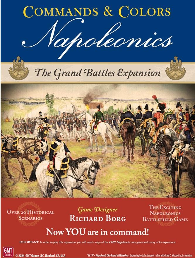 GMT Games Commands & Colors Napoleonics The Grand Battles Expansion #7 – SEALED