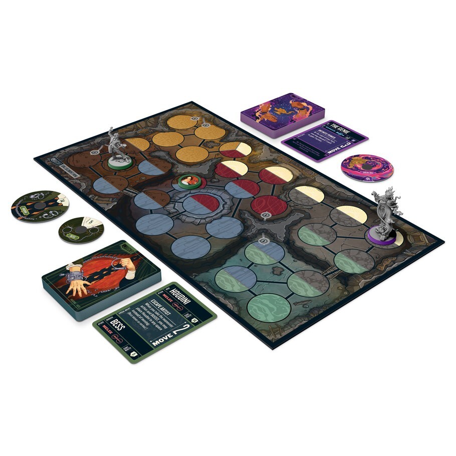 Unmatched Board Game Houdini & The Genie Restoration Games