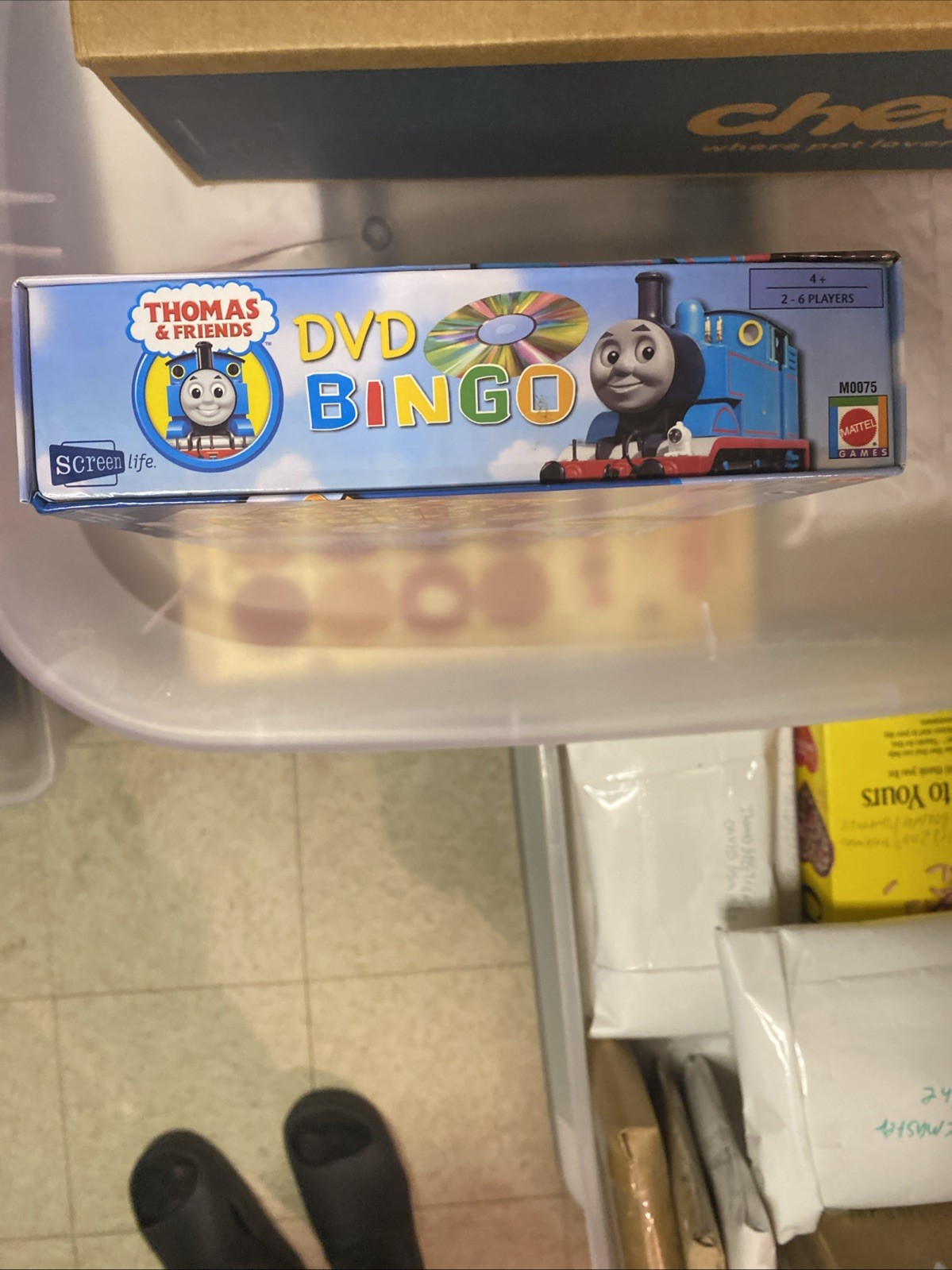 Thomas The Tank Engine & Friends DVD Bingo Game COMPLETE By ScreenLife 2007
