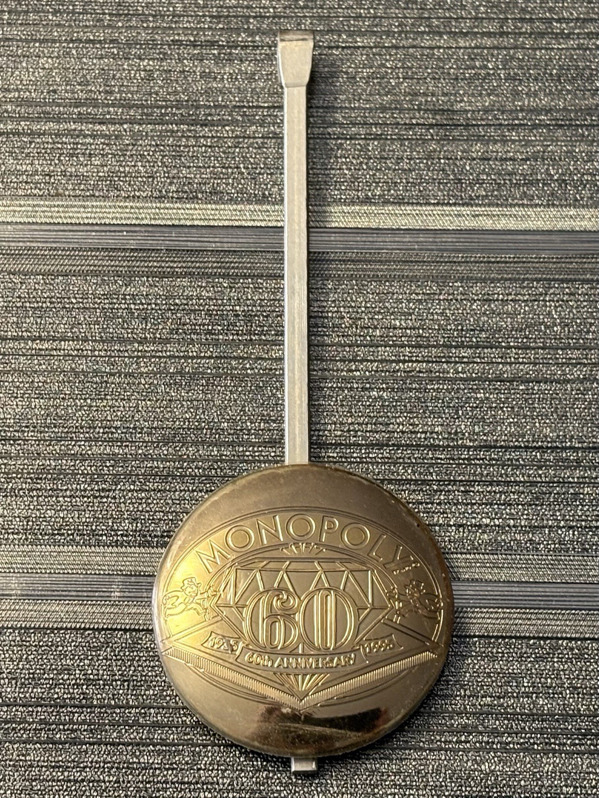 Franklin Mint Monopoly Game 60th Anniversary Millionaire’s Wooden Wall Clock
