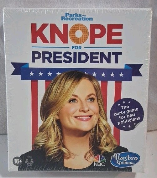 Parks And Recreations Knope For President Party Game For Bad Politicians Hasbro