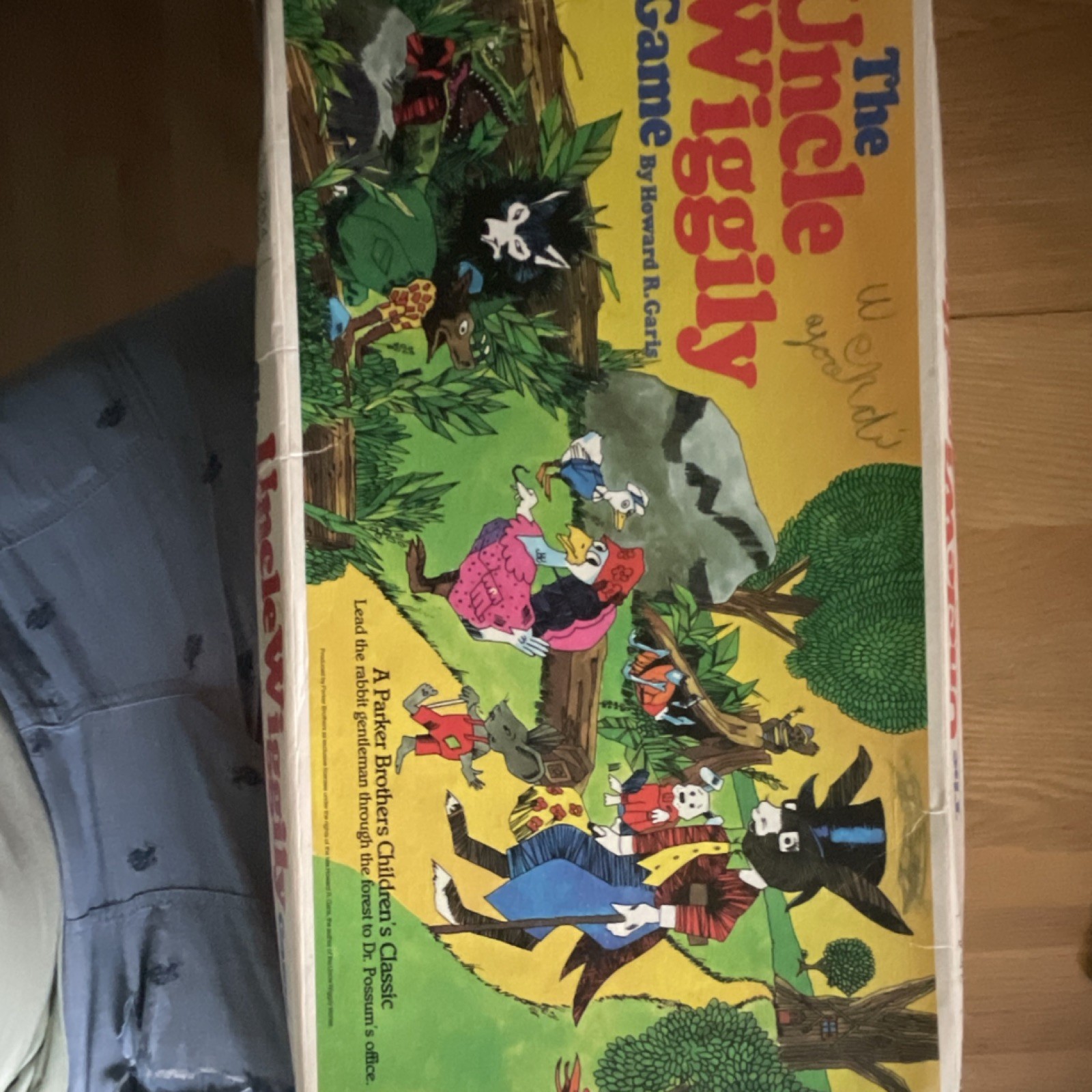 Parker Brothers The Uncle Wiggily Game Board Game 1967 2 Players 4-7 Complete