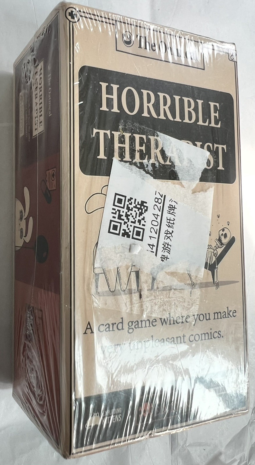 The Oatmeal Horrible Therapist Extra Horrible Edition Adult Card Game SEALED