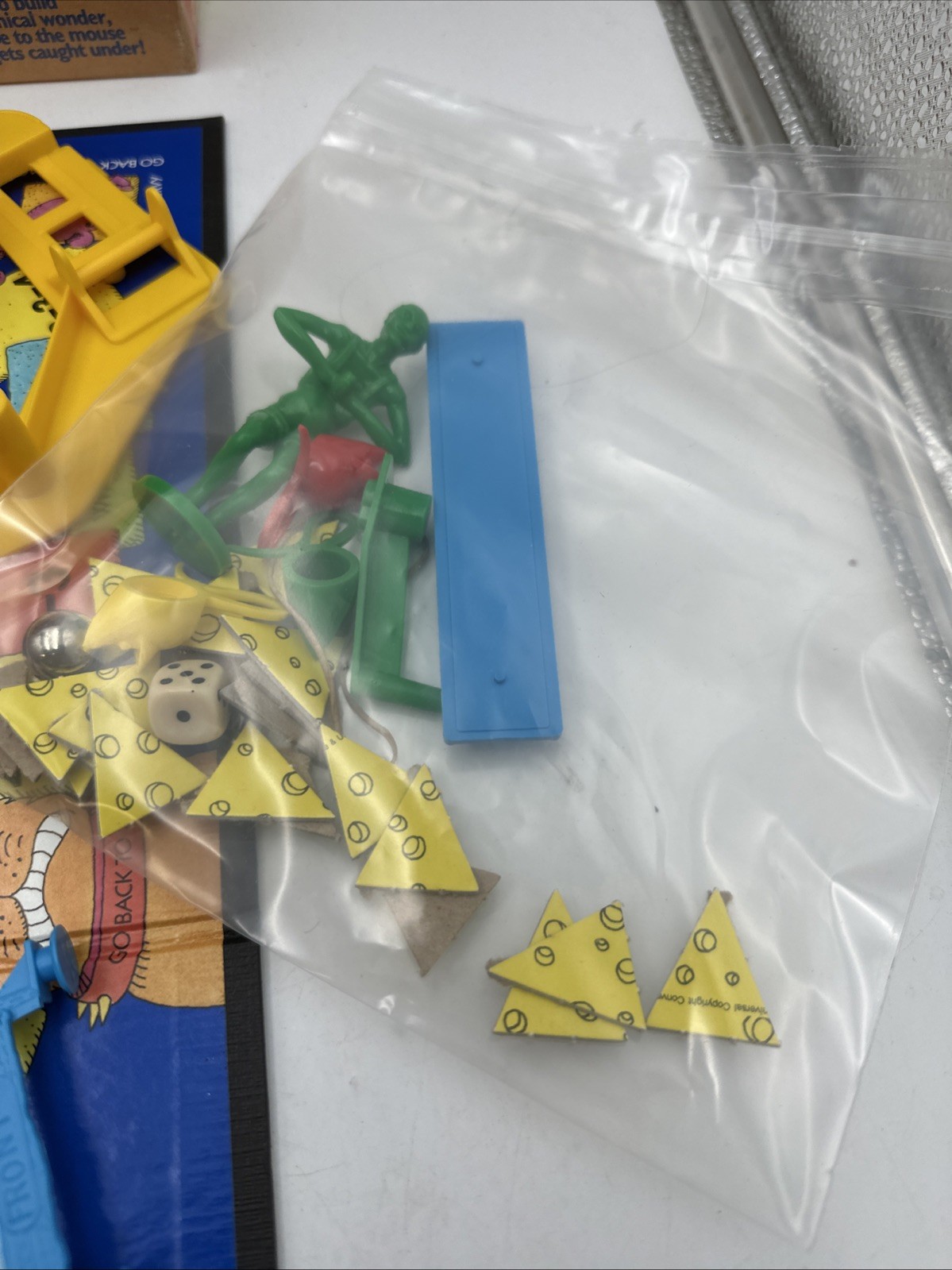 Vntg MOUSE TRAP Board Game by Milton Bradley 1986 Untested READ Description