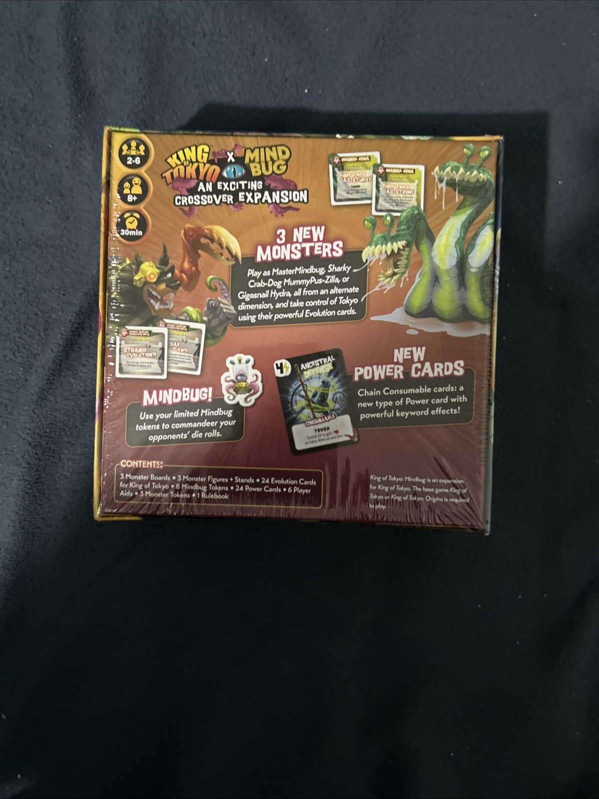 King of Tokyo: Mindbug Expansion, Strategy Board Game, Take Control of Your O…