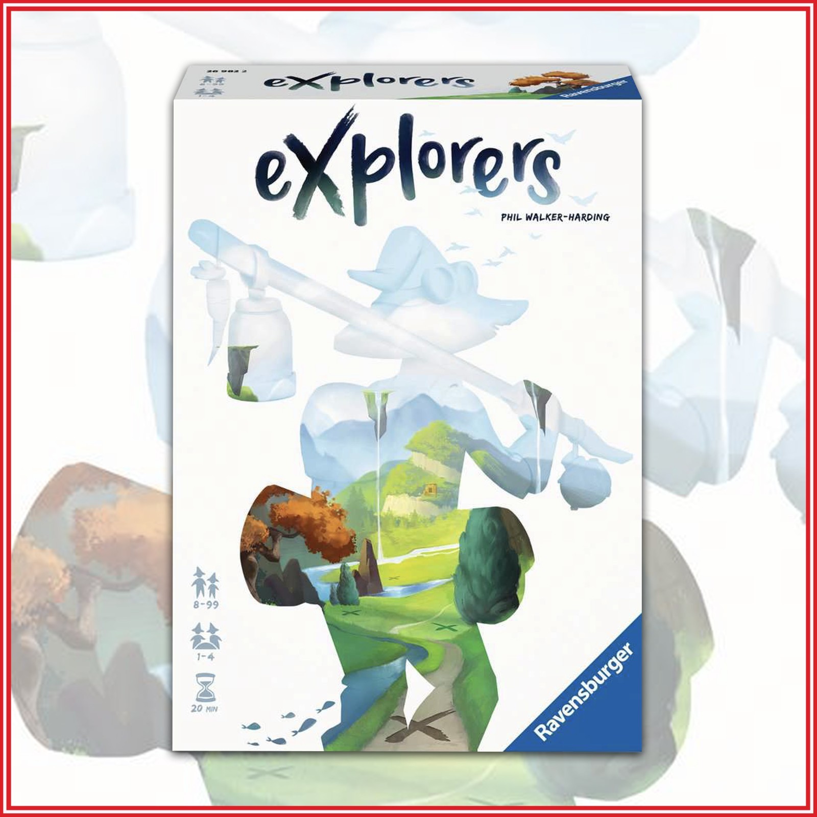 Explorers 1-4 Players Ravensburger Strategy Board Game