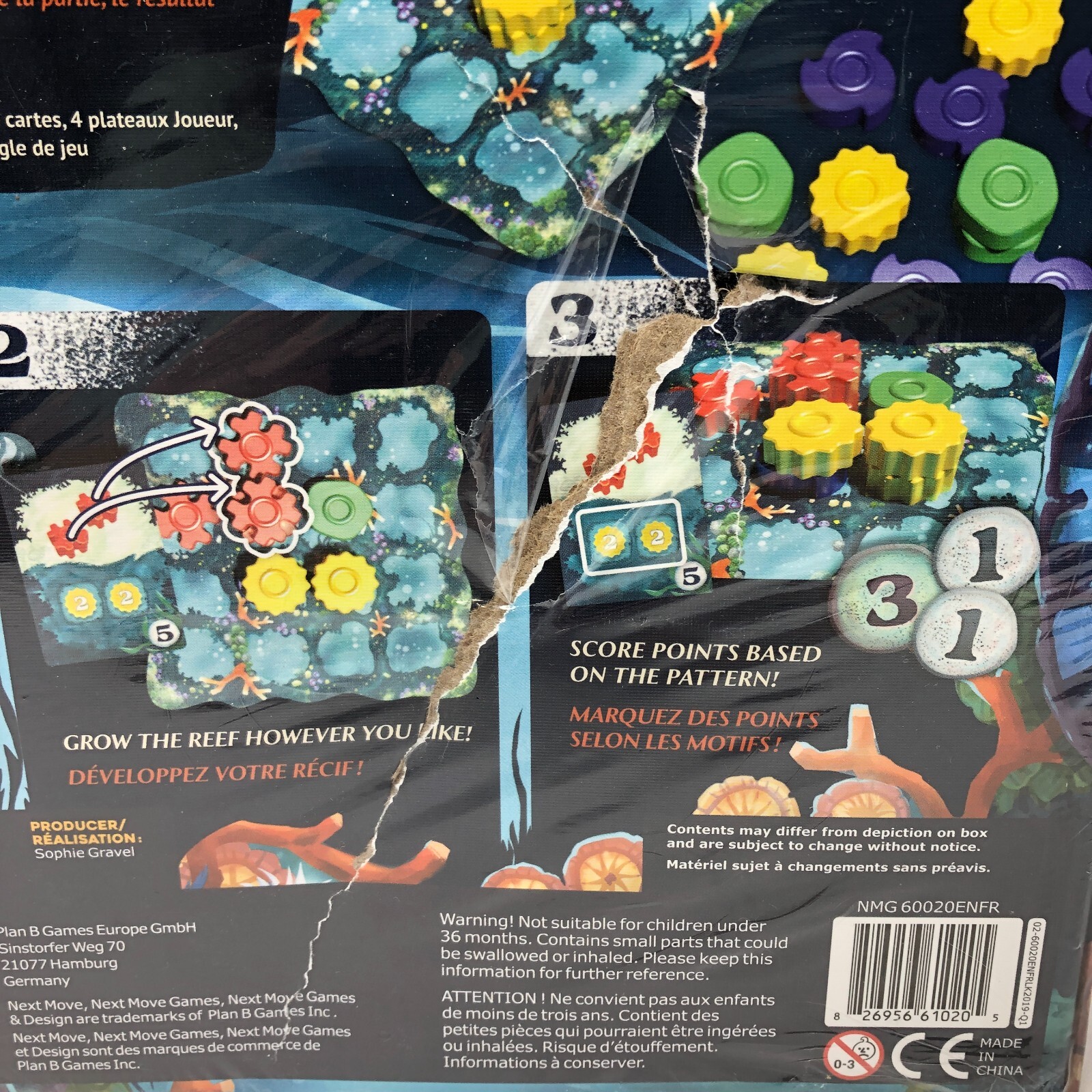 REEF Board Game by Next Move SEALED