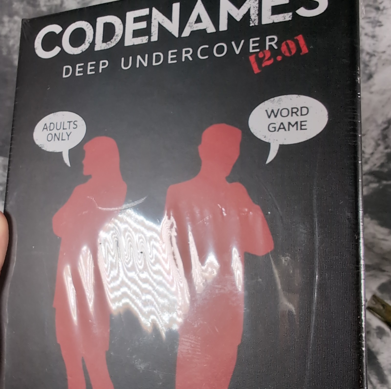 Codenames Deep Undercover Part 2.0 Word Game Adult 18+ Complete Code Names