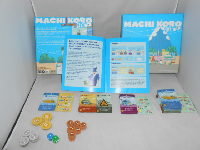 Machi Koro, The Dice Rolling, City Building Board Game! Easy To Play!